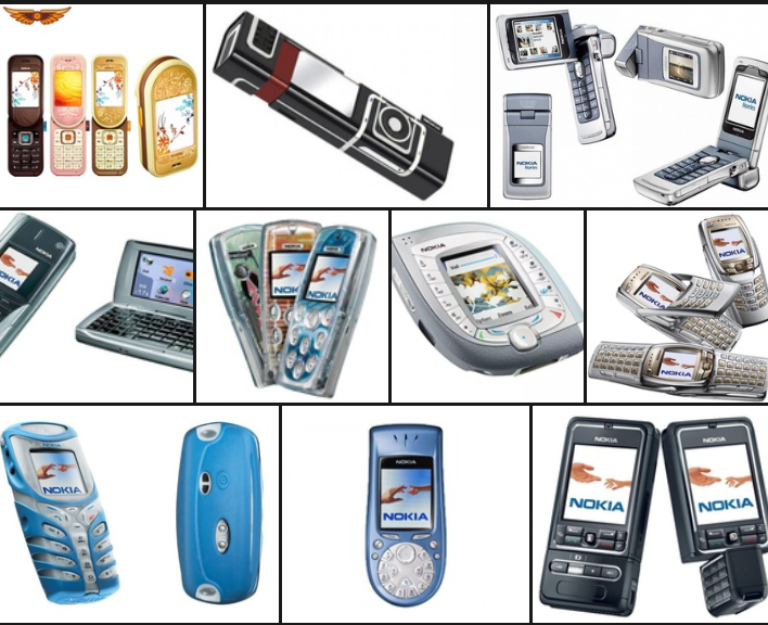 Модельный ряд сотовых телефонов Nokia