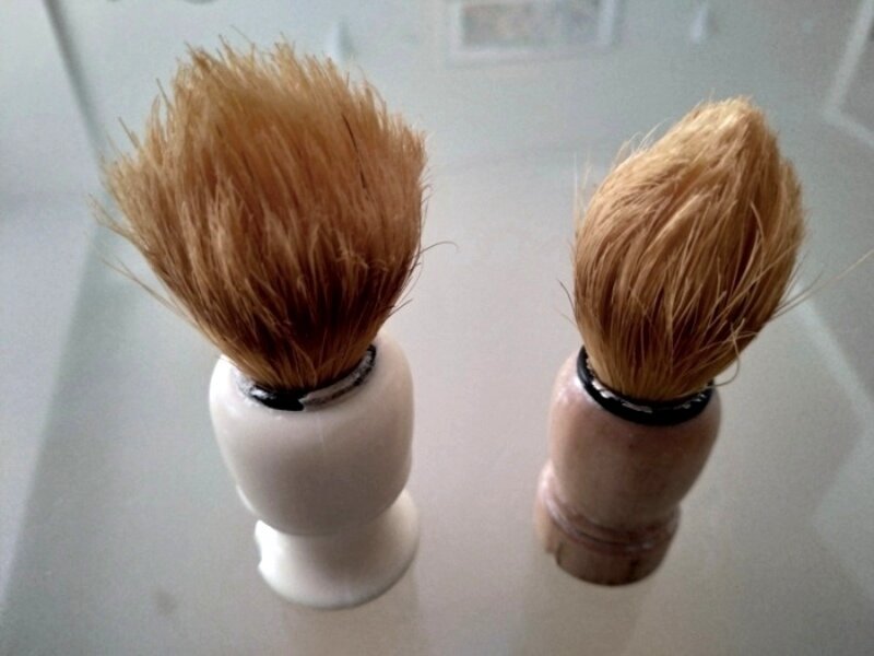 Безымянные помазки с ворсом кабана из «Ашана»