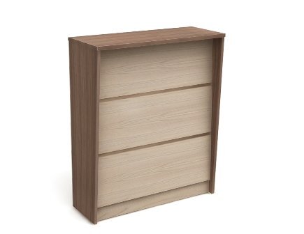 М77 Модерн ДЭМИР прямой модуль 1404х354х1235