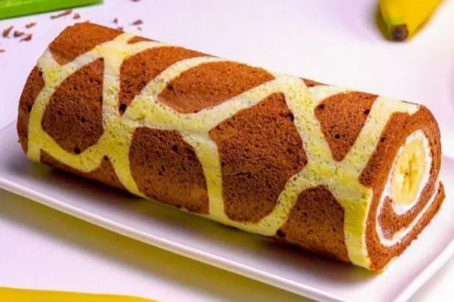 Рулет с рисунком 