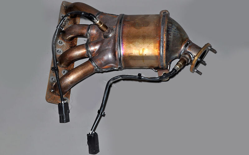 Выпускной коллетор Lada Priora