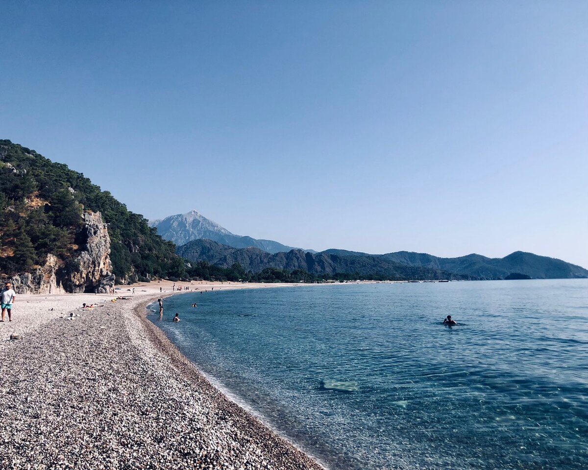 Пляж Чиралы.