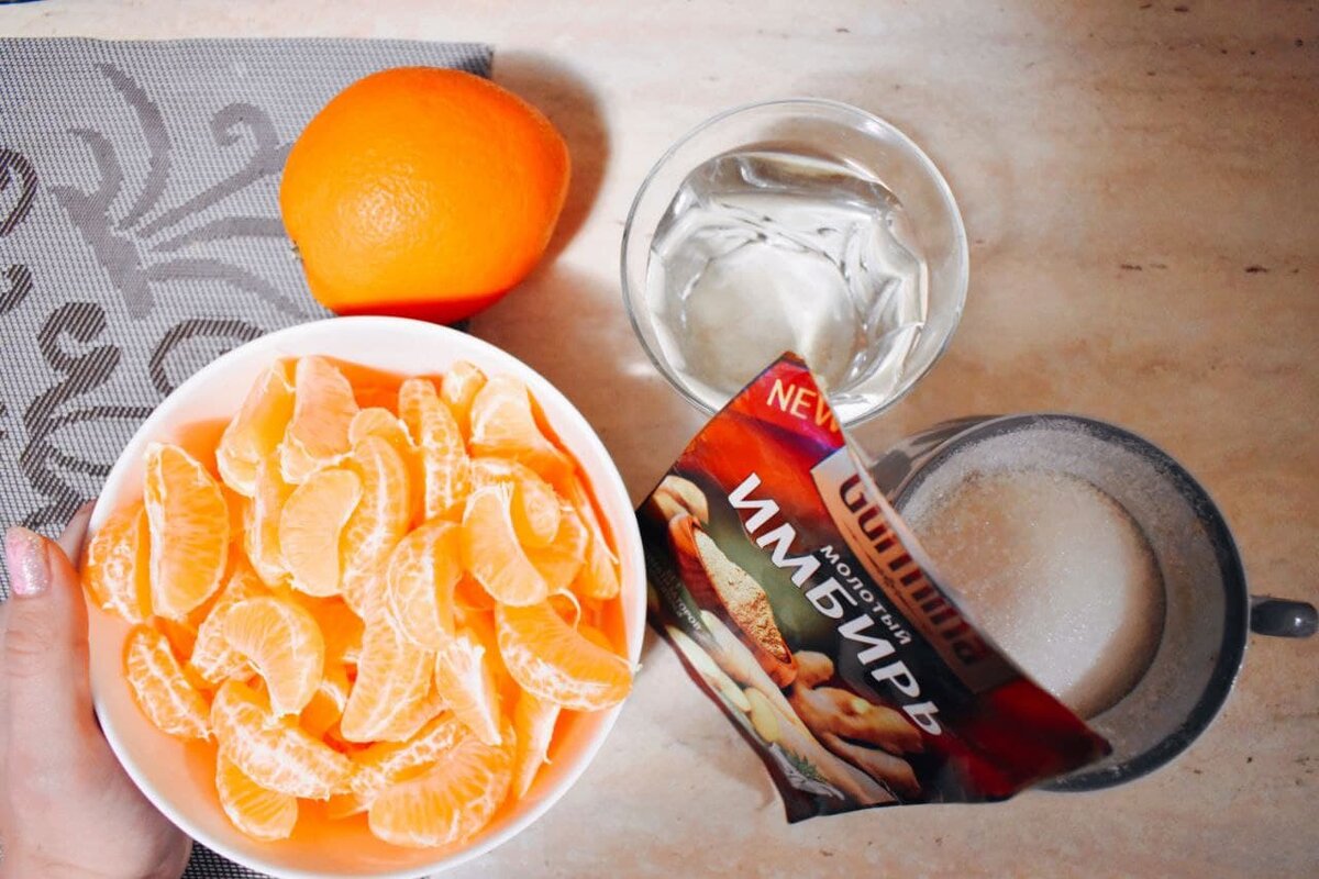 Ингредиенты для новогоднего варенья