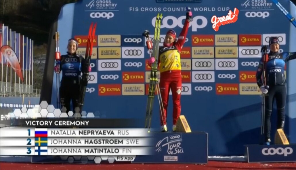 Наталия Непряева - победительница ТДС