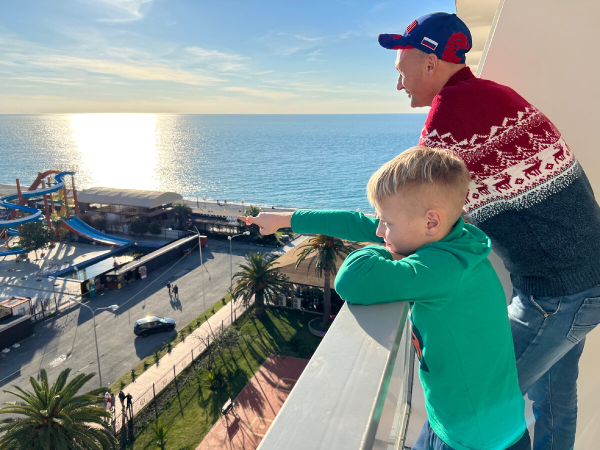 Абхазия в январе