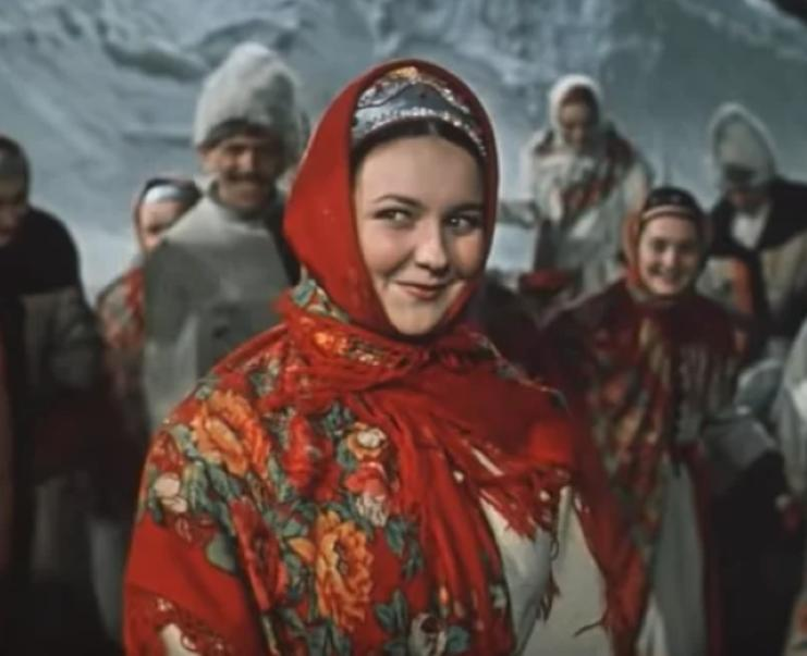 Людмила Мызникова в фильме «Вечера на хуторе близ Диканьки»