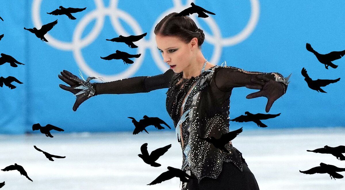 коллаж автора. Анна против хейтеров