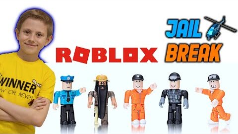 Побег из тюрьмы РОБЛОКС. Игровой набор ОГРАБЛЕНИЕ МУЗЕЯ. Roblox Action Collection Jailbreak Museum