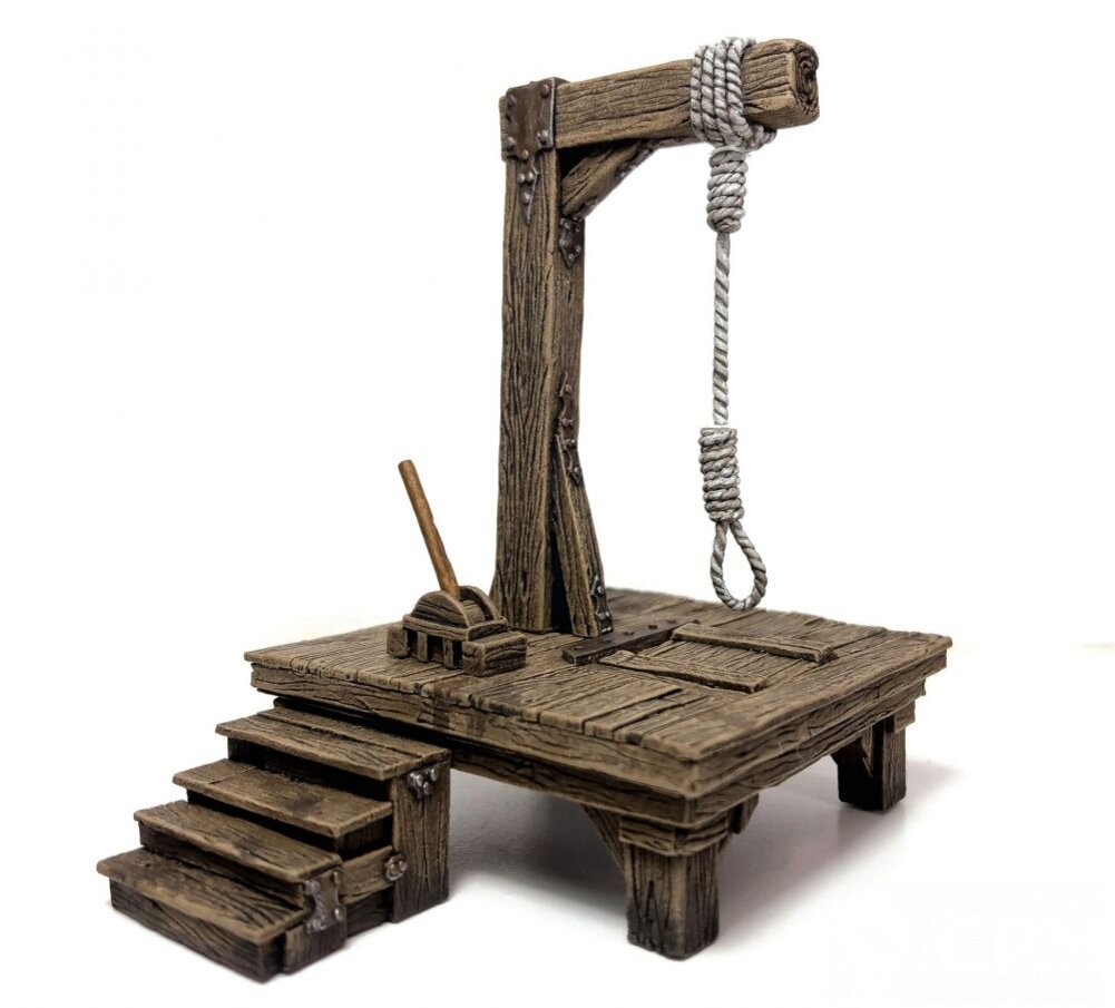 Виселица с люком. Источник фото: https://minifreemarket.com/catalog/games-with-miniatures/terrain/fantasy-terrain/144-12-hangman-c-scaffold-56863