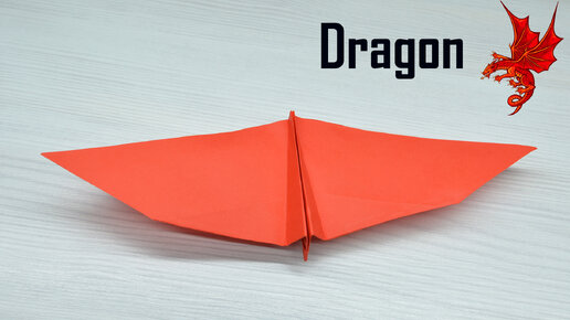 Дракон из бумаги на руку с Tik Tok оригами кукла
