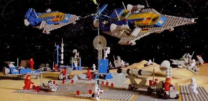 LEGO Space в 1970-х