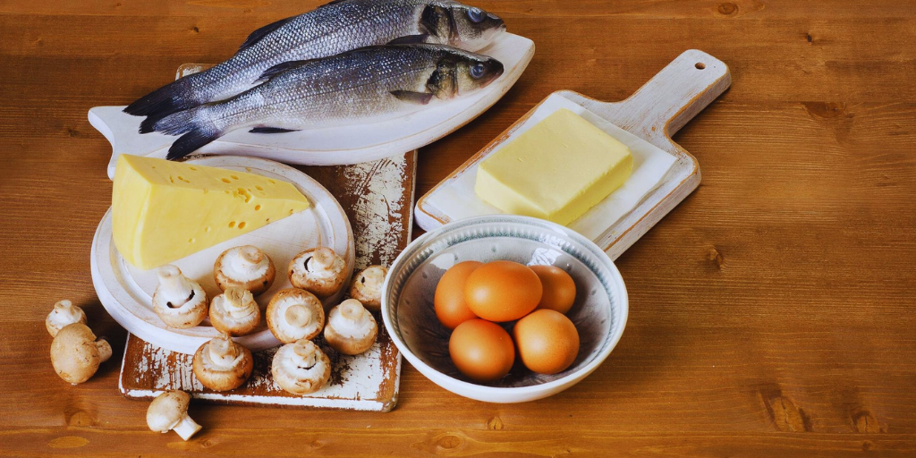 Продукты содержащие витамин Д.