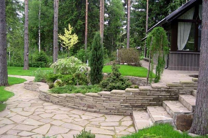                                                      Подпорная стенка