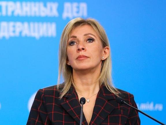    официальный представитель МИД России Мария Захарова, MFA Russia/via Globallookpress.com