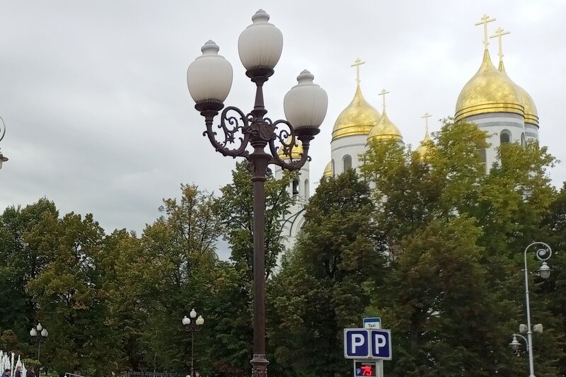 Кафедральный собор Христа Спасителя на площади Победы в Калининграде. Фото моё