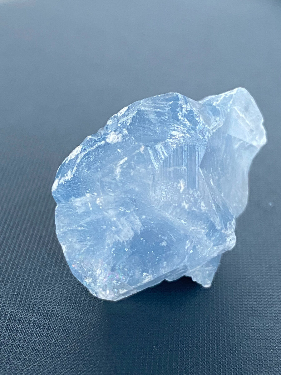 Целестин, образец из моей коллекции. Камень родом с о. Мадагаскар.