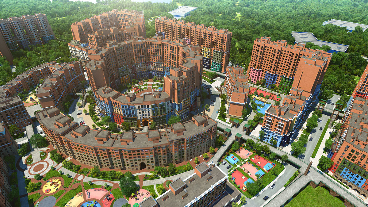 Химки. ЖК Солнечная система