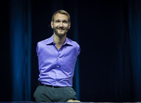 Знаменитый на весь мир оратор - мотиватор Ник Вуйчич