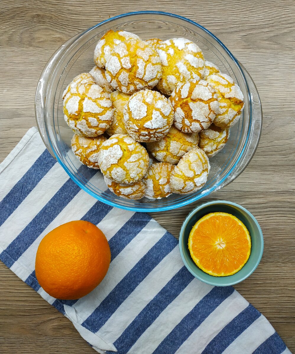 Рецепт апельсинового печенья