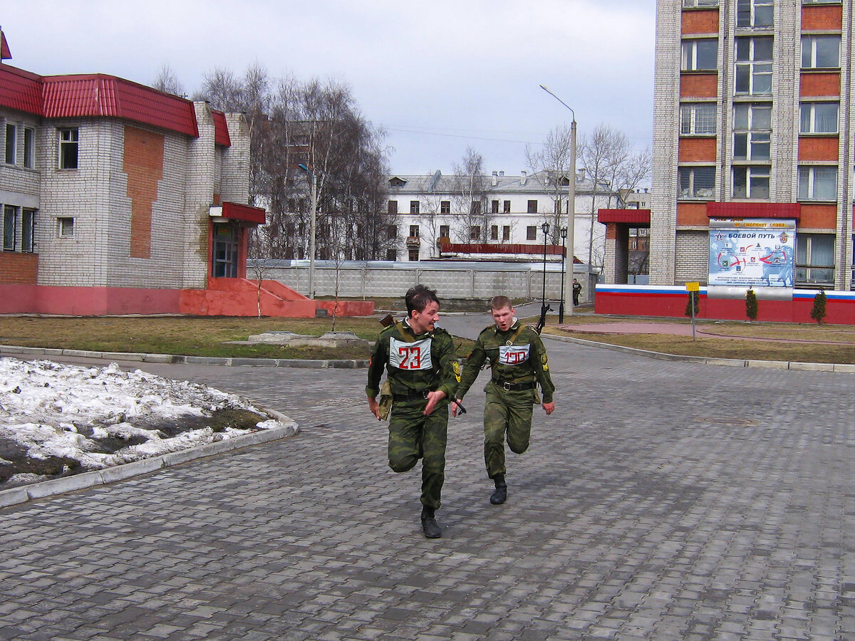 Марш-бросок 5 км.