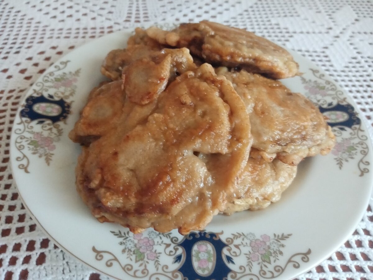Грибные отбивные.