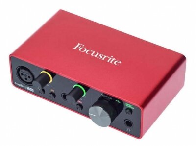  Внешняя звуковая карта Focusrite Scarlett Solo 3rd Gen