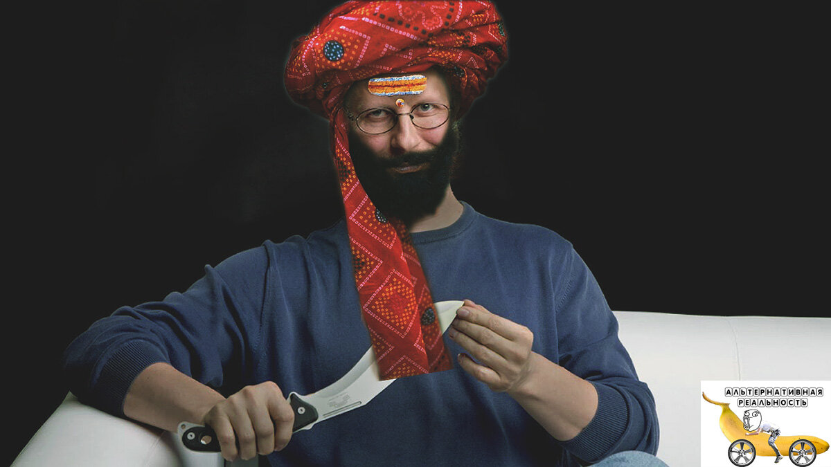 Дмитрий Пучков в своём обычном наряде Ситха.