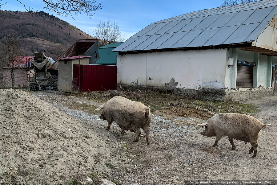 Как выглядят сёла в Южной Осетии