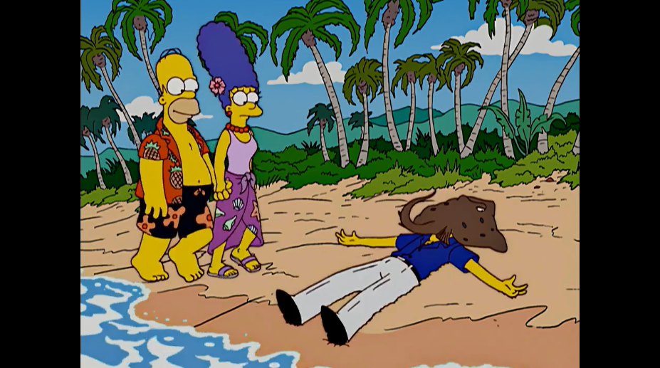 Аруба //Фрагмент сериала Симпсоны, s16e07