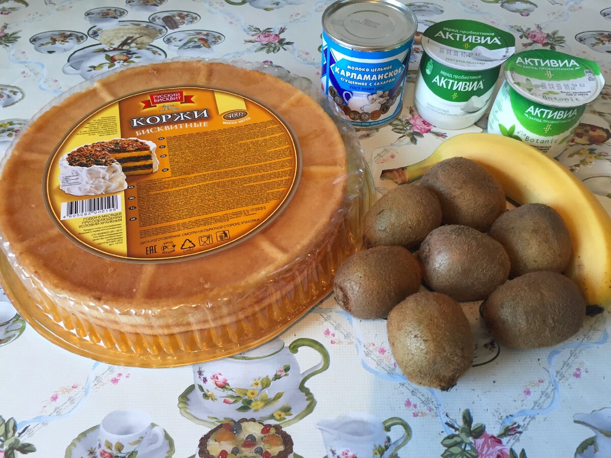 Пирожные из покупных коржей