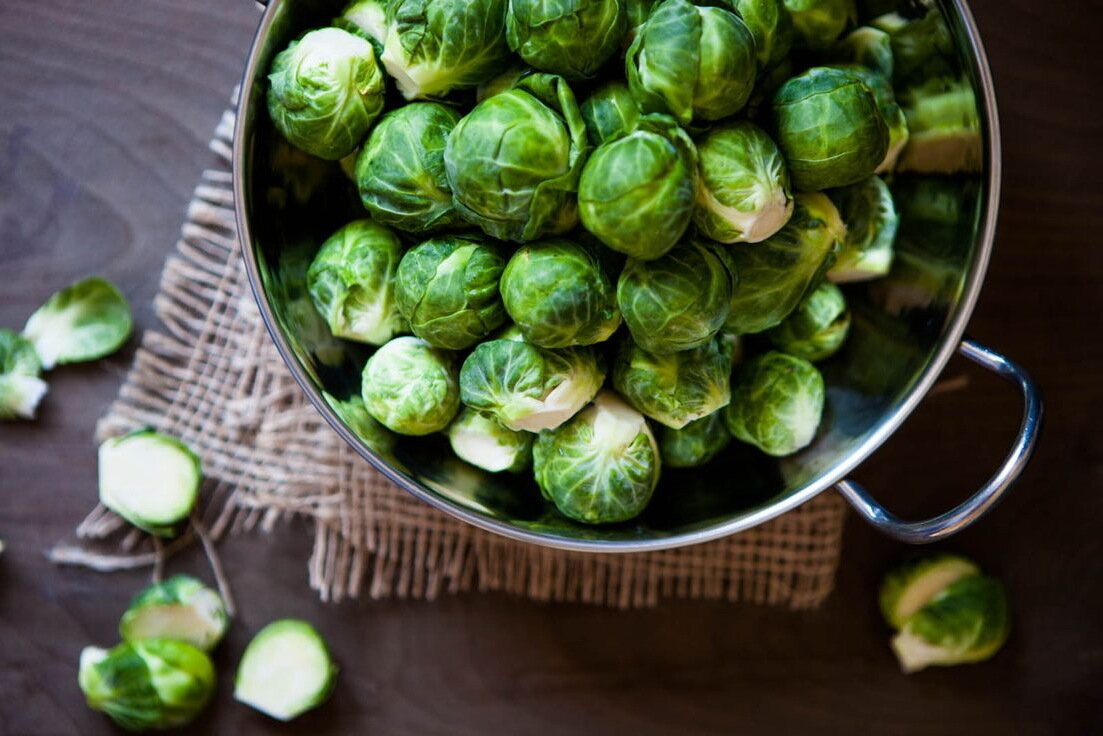 Брюссельская капуста содержит витамин К