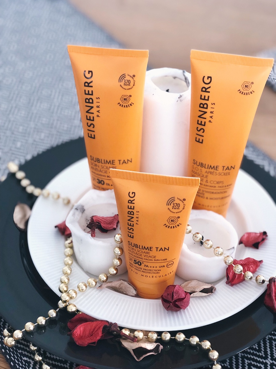 Солнцезащитная линейка ухода от EISENBERG SPF50+   Для лица и тела. 