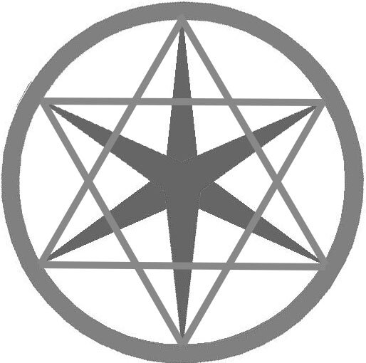 Зашифрованый Маген-Давид легто теперь читается.