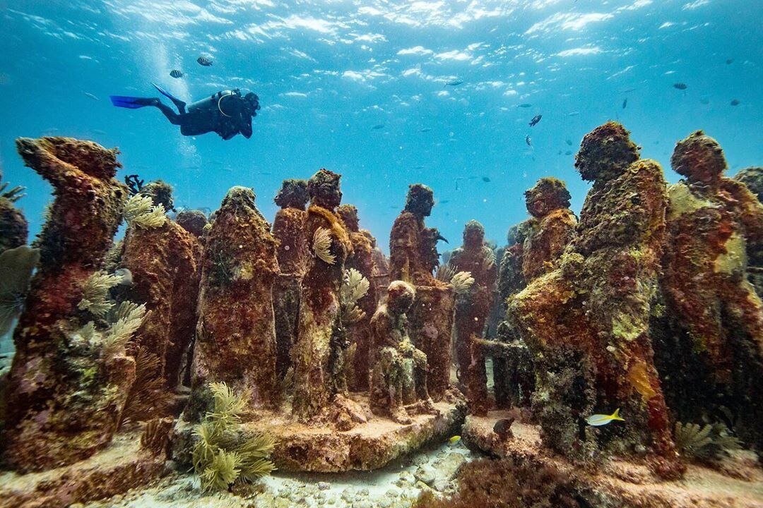 Канкун Мексика подводный музей