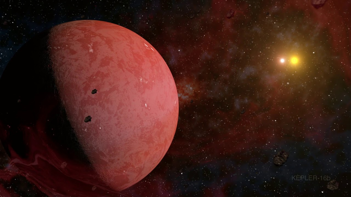 Планеты более всего. Kepler 16b Планета. Экзопланета Кеплер 16 b. Планета Кеплер-16b. Настоящий Татуин. Кеплер-1514b.