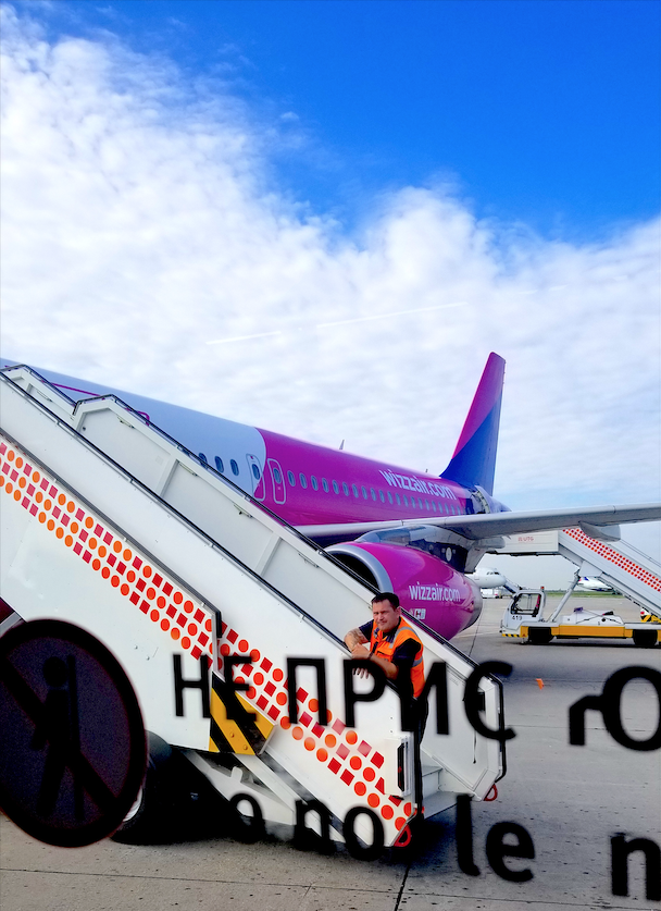 В аэропорту Внуково.