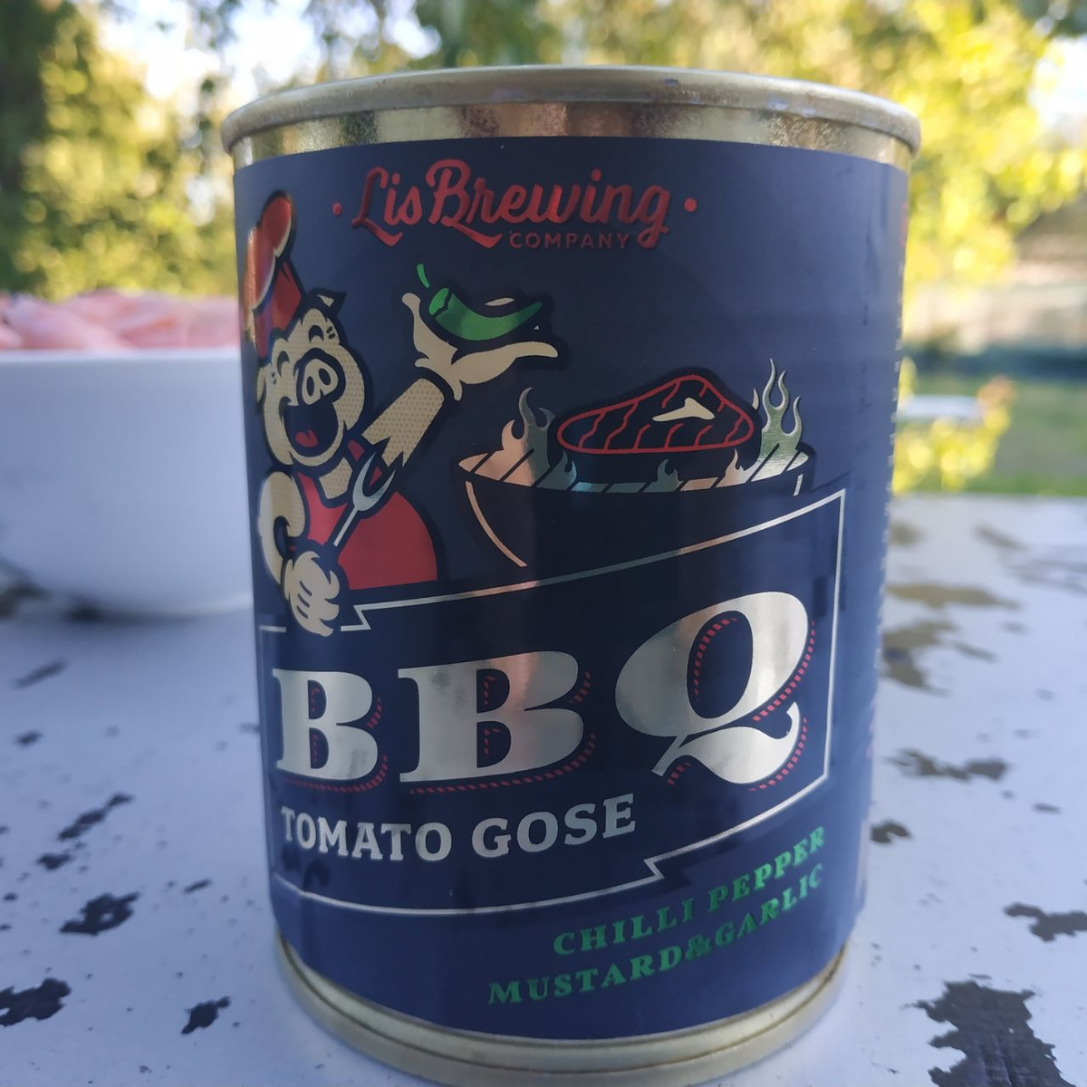 BBQ Tomato Gose Lis Brew.