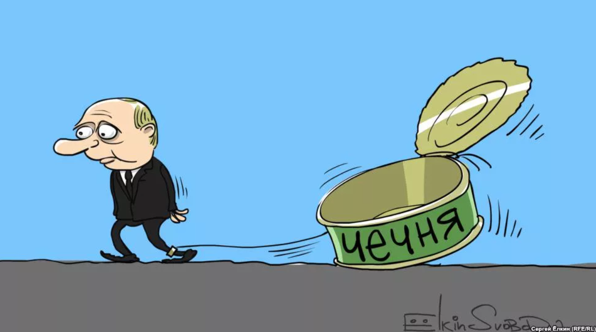 Карикатурщик Ёлкин как бэ намекает, что Чечня у нас большой балласт. Правда, если RT выпустит такую же карикатуру на США и Аляску/Техас, то их опять будут блокировать.