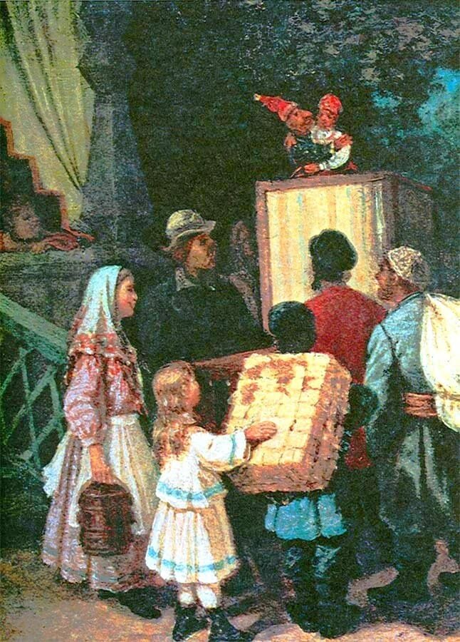 Л. И. Соломаткин, «Петрушка», 1878