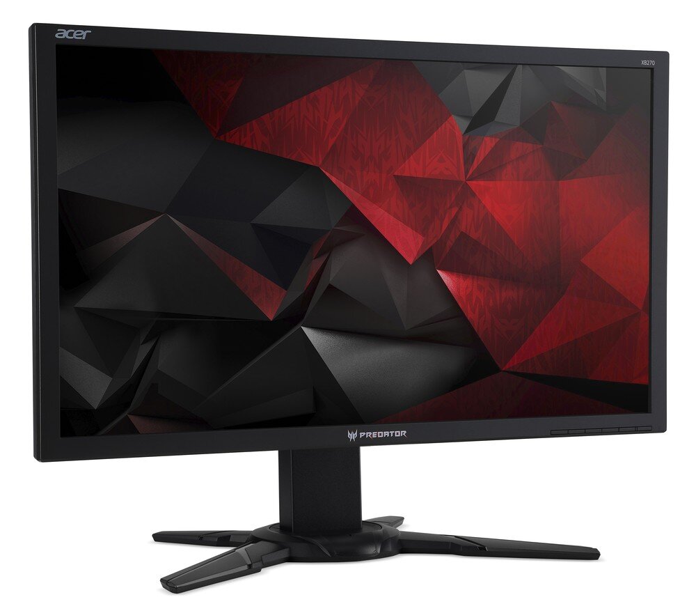 Обычно игровые мониторы выпускаются в агрессивной черно-красной расцветке и иногда с RGB подсветкой 