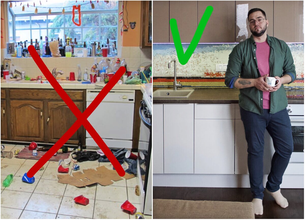 Как приучить себя к чистоте на кухне: самый эффективный метод