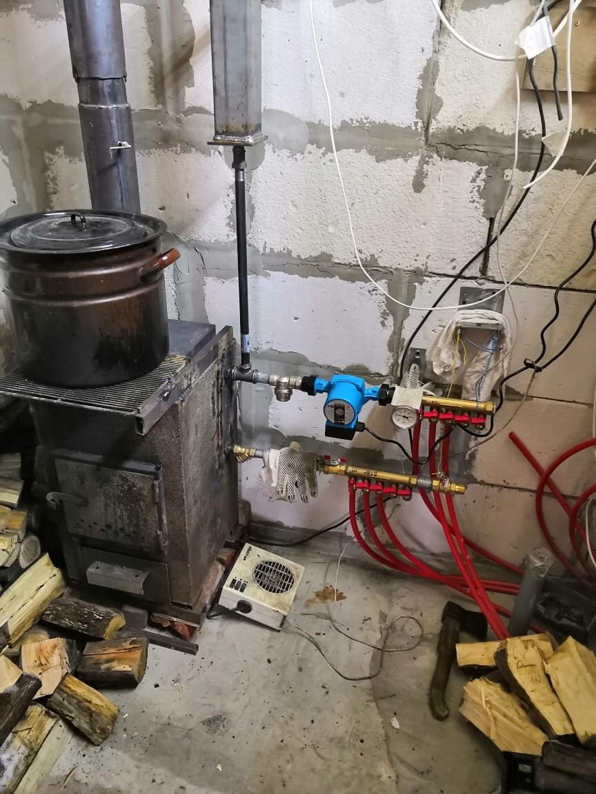 Запуск тёплого пола @Для Себя своими руками