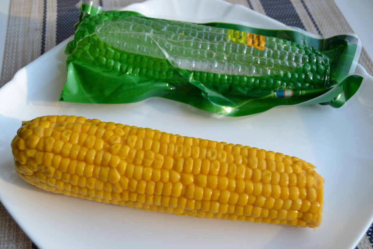 Кукуруза в вакуумной упаковке фото