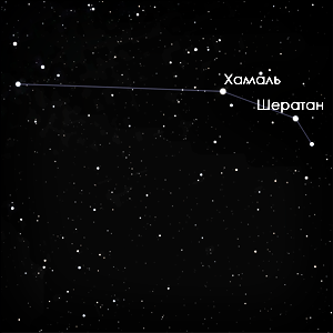 Созвездие Овна на небе. //Geo.Koltyrin//