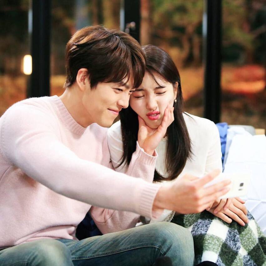 Кадр из дорамы "Безрассудно влюблённые"