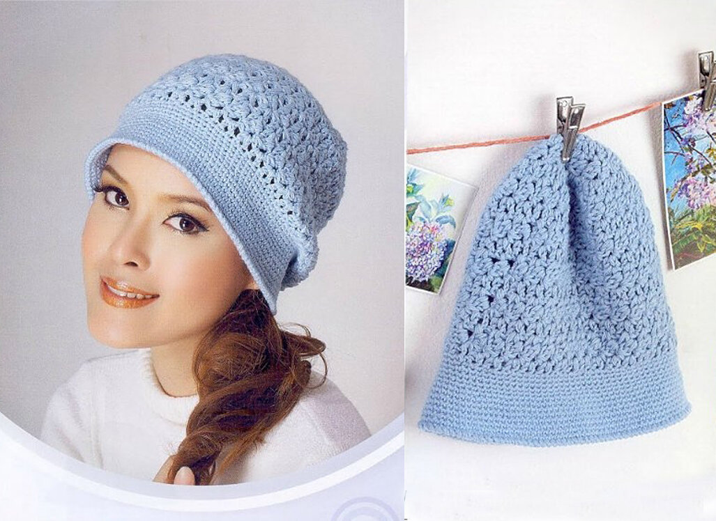 Шапочка крючком