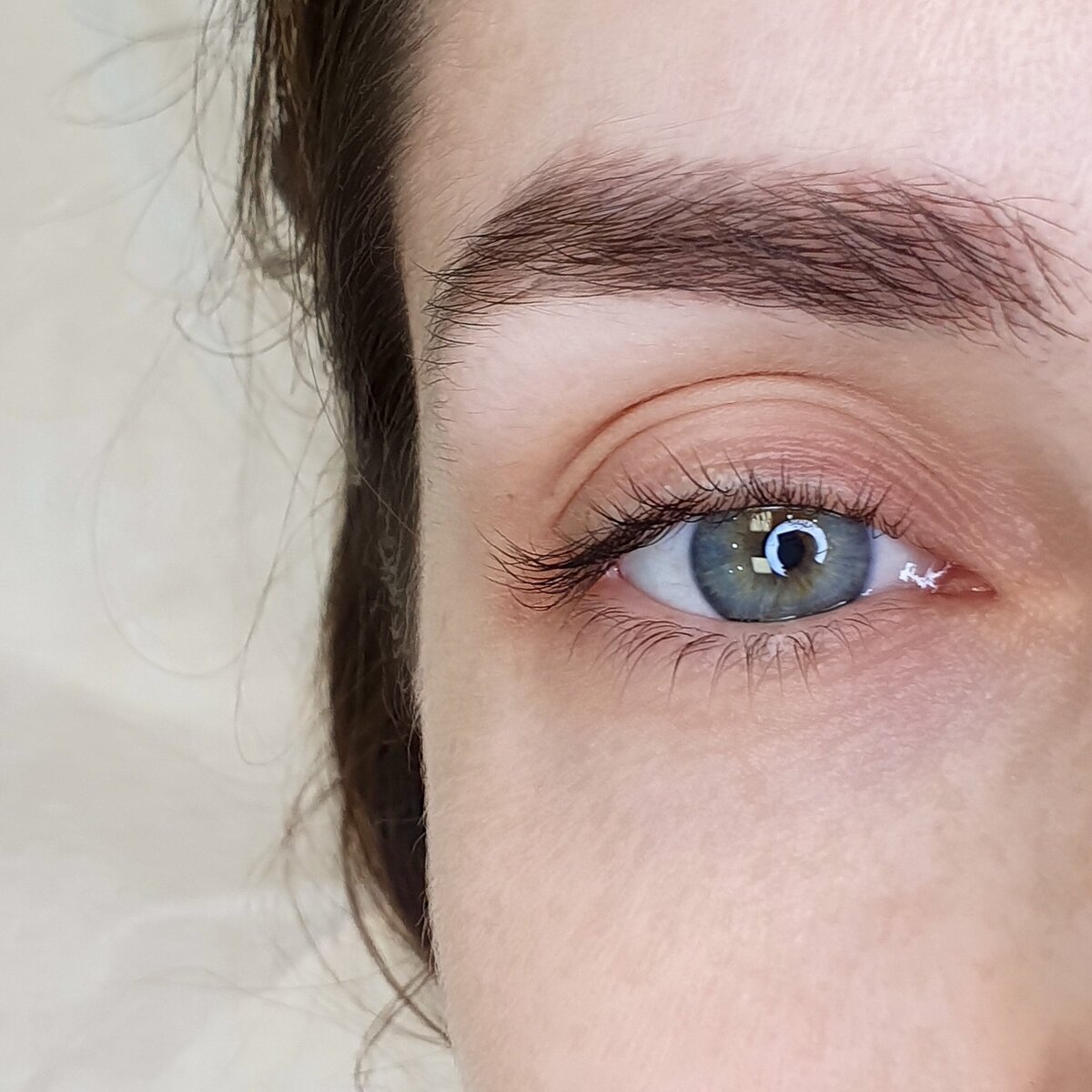 из архива Студии Аллы Ромазановой, заживший перманентный макияж бровей