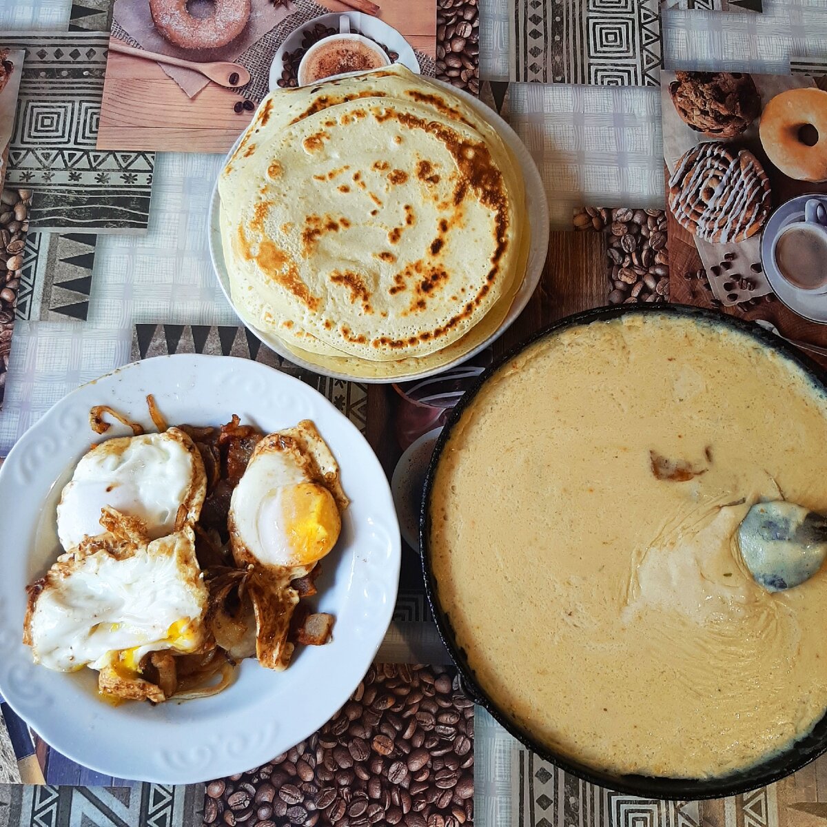 Наш воскресный завтрак.