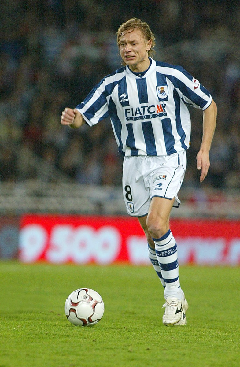 Валерий Карпин в составе «Реал Сосьедад»