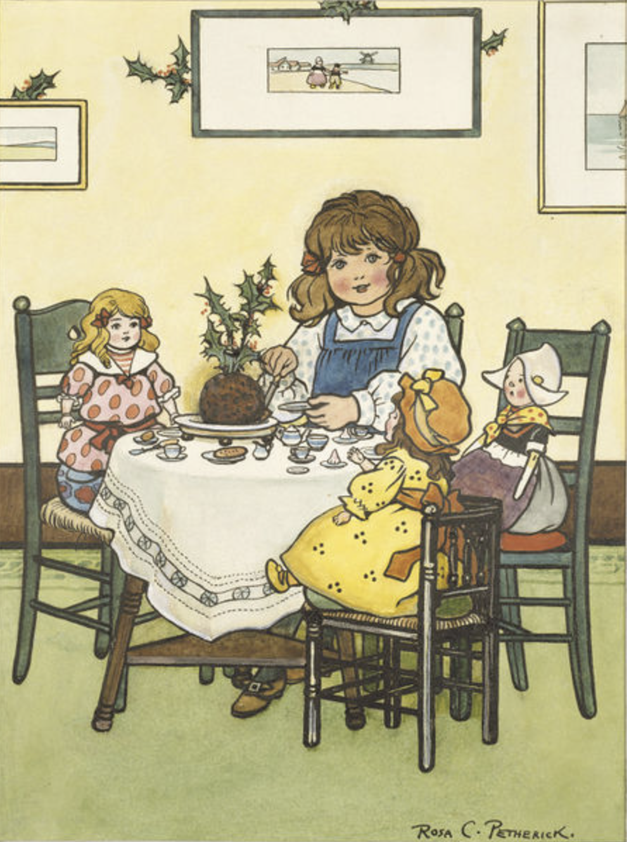 Иллюстрация 1900 года. Музей Виктории и Альберта, Лондон